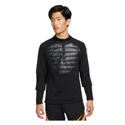 Sweat - NIKE - Thermafit Academy Drill - Noir - Homme - Manches longues - Col montant