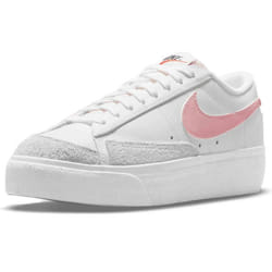 Sneakers femme - NIKE - Blazer Pla - Blanc - Lacets - Plat