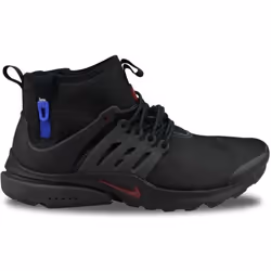 Chaussures Nike Air Presto MID Utility pour homme - Noir - Tige en textile - Lacets