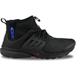 Chaussures Nike Air Presto MID Utility pour homme - Noir - Tige en textile - Lacets