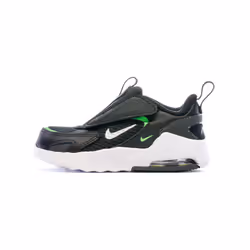 Baskets Enfant Nike Air Max Bolt - Noir/Vert - Tige Textile et Synthétique - Fermeture Scratch