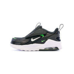 Baskets Enfant Nike Air Max Bolt - Noir/Vert - Tige Textile et Synthétique - Fermeture Scratch