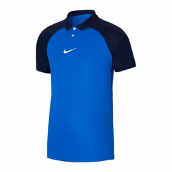 T-shirt Nike Drifit Academy Pro Bleu-Noir - Homme/Adulte - Coupe Regular - Manches courtes - Col arrondi
