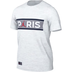 Tee-shirt de football Nike JORDAN Paris Saint-Germain - Blanc - Manches courtes - Respirant