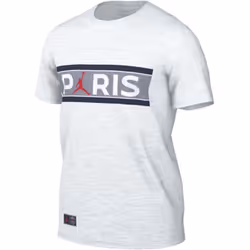 Tee-shirt Nike JORDAN Paris Saint-Germain - Blanc - Manches courtes - Homme