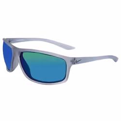 Lunettes de Soleil Nike NIKE ADRENALINE M EV1113 66/15/135 MATTE WOLF GREY/GREY GREEN     TR90 homme NIKE ADRENALINE M EV1113