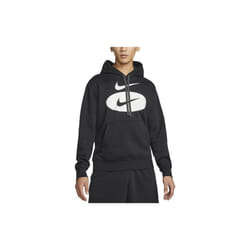 Sweat à Capuche - NIKE - Swoosh League - Noir - Manches Longues - Col Capuche