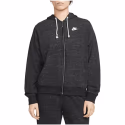 Sweat Femme NIKE Gym Vintage Graphite - Manches longues - Col capuche