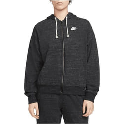 Sweat Femme NIKE Gym Vintage Graphite - Manches longues - Col capuche