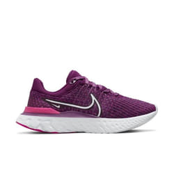 Chaussures Running NIKE React Infinity Run Flyknit 3 Violet - Femme/Adulte - Drop 10 mm