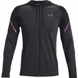 Veste de survêtement respirante Under Armour RUSH FZ HOODIE pour homme - Noir