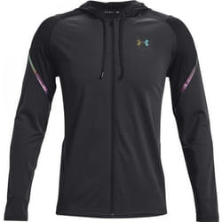 Veste de survêtement respirante Under Armour RUSH FZ HOODIE pour homme - Noir