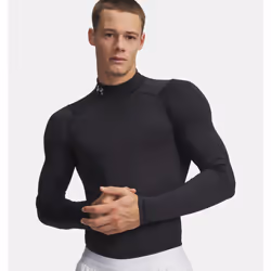 Under Armour ColdGear Fitted Baselayer à col montant pour homme - Vue supplémentaire 3