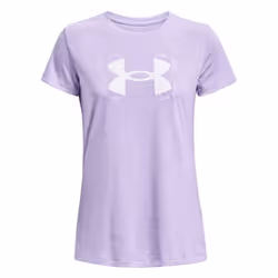 T-shirt - UNDER ARMOUR - Tech Twist Graphic - Violet - Femme - Manches courtes