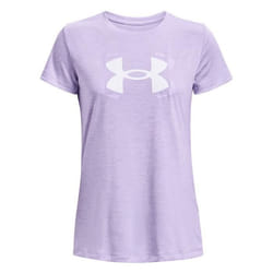 T-shirt - UNDER ARMOUR - Tech Twist Graphic - Violet - Femme - Manches courtes