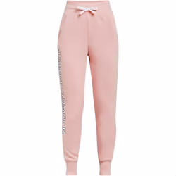 Pantalon de survêtement - Under Armour - Rival Fleece Joggers - Rose - Enfant Fille - Multisport