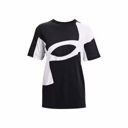 T-shirt de Running Femme Under Armour Live Graphic Pre Fall SS Noir - Respirant et Confortable