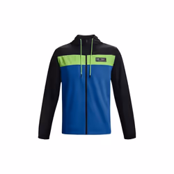Coupevent Under Armour UA SPORTSTYLE CHROMA WINDBREAK - UNDER ARMOUR - Homme - Noir - Coton stretch - Sportswear