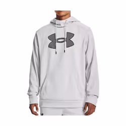 Sweat à Capuche Gris Homme Under Armour Fleece Big Logo