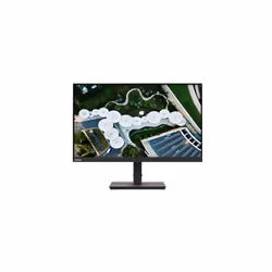 Lenovo ThinkVision S24e-20, 60,5 cm (23.8"), 1920 x 1080 pixels, Full HD, LED, 6 ms, Noir