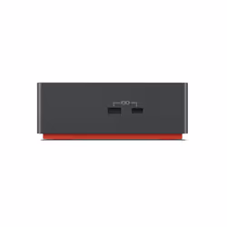Lenovo 40B00300DK station d'accueil Avec fil Thunderbolt 4 Noir, Rouge