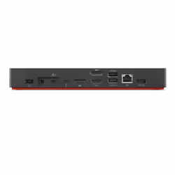 Lenovo 40B00300IT station d'accueil Avec fil Thunderbolt 4 Noir, Rouge - Vue supplémentaire 6