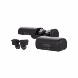 Lenovo ZA800000WW, True Wireless Stereo (TWS), Appels/Musique, Écouteurs, Noir