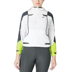 Brooks running Veste Run Visible Convertible Blanc Femme