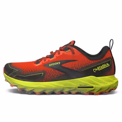 Chaussures de course - BROOKS - Cascadia 18 - Rouge - Homme - Running