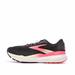 Chaussure de Course pour Femme Brooks Ghost 16 - Noir - Rose - Running - Régulier