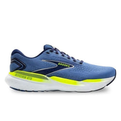 Chaussure de Course - BROOKS - Glycerin Gts 21 - Homme - Bleu - Drop 10 mm