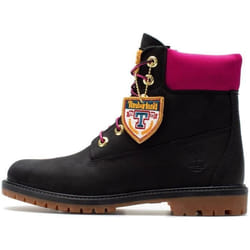 Chaussures Femme TIMBERLAND Heritage 6 IN WP Boot Noir - Lacets - Imperméable
