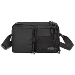 Sac À Bandoulière Double Cros Synthétique Noir