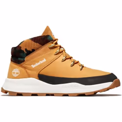 Baskets pour Garçon - Timberland - Brooklyn Euro Sprint A2GWQ231 - Cuir - Lacets - Marron