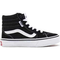 Chaussure - Vans - Filmore Hi VN0A5HZDIJU - Noir - Lacets - Plat