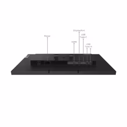 Lenovo ThinkVision T24t-20 LED display 23.8" Full HD Écran tactile Capacité Noir - Vue supplémentaire 10