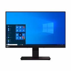 Lenovo ThinkVision T24t-20 LED display 23.8" Full HD Écran tactile Capacité Noir
