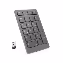 Lenovo Go Wireless clavier numérique Universel Bluetooth/USB/RF Wireless Gris
