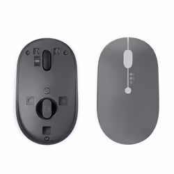 Lenovo Go Wireless Multi Device souris Ambidextre RF Wireless + Bluetooth + USB Type-A Optique 2400 DPI - Vue supplémentaire 5