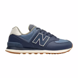 Sneakers 574 Caoutchouc Bleu Marine