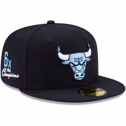 Casquette - New Era - 59Fifty LIFESTYLE - Chicago Bulls - 100% laine - Marine