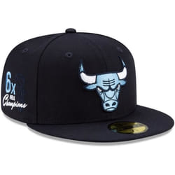 Casquette - New Era - 59Fifty LIFESTYLE - Chicago Bulls - 100% laine - Marine