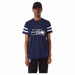 T-shirt - New Era - Seattle Seahawks - Manches courtes - Respirant - Bleu