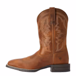 Bottes western en cuir Ariat Hybrid Ranchwork