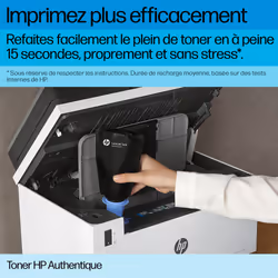 HP Kit de recharge de toner 153A authentique LaserJet Tank, noir