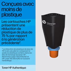 HP Kit de recharge de toner 153A authentique LaserJet Tank, noir - Vue supplémentaire 4