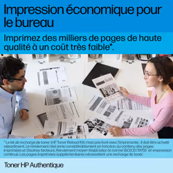 HP Kit de recharge de toner 153X authentique LaserJet Tank, noir