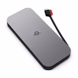 Lenovo 40ALLG1WWW, 10000 mAh, Lithium-Ion (Li-Ion), Quick Charge 3.0, Recharge sans fil, 9 V, Noir
