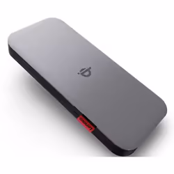 Lenovo 40ALLG1WWW banque d'alimentation électrique Lithium-Ion (Li-Ion) 10000 mAh Recharge sans fil Noir - Vue supplémentaire 4