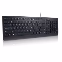 Lenovo Essential clavier USB QWERTY Anglais américain Noir - Vue supplémentaire 2